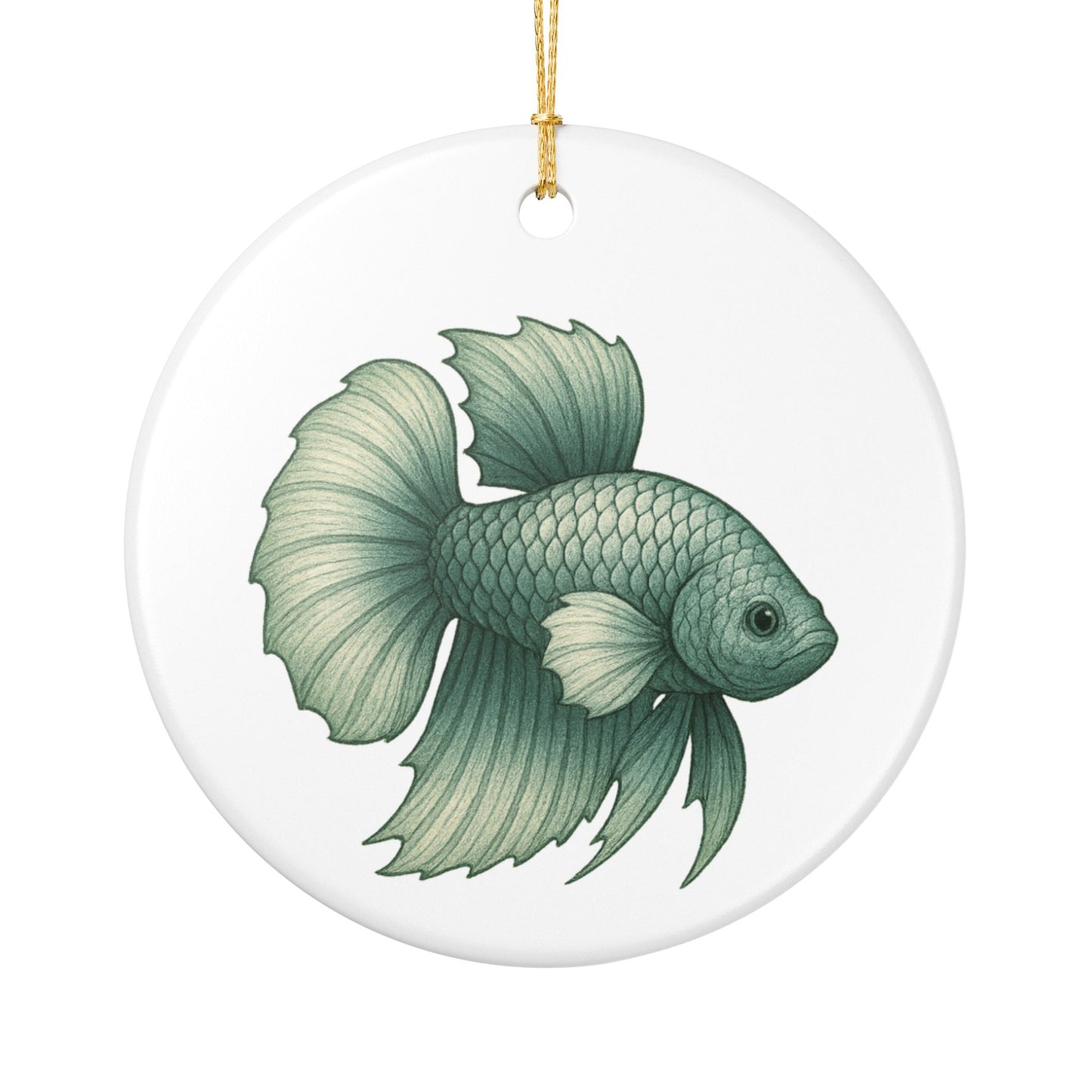 Dragon Scale Betta Ornament