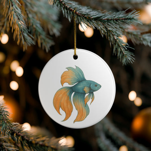 Double Tail Betta Ornament
