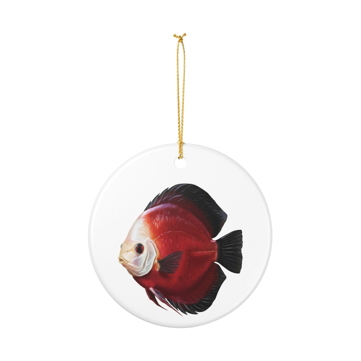 Red Panda Discus Ornament