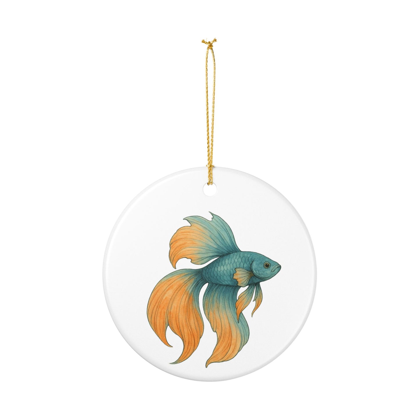 Double Tail Betta Ornament