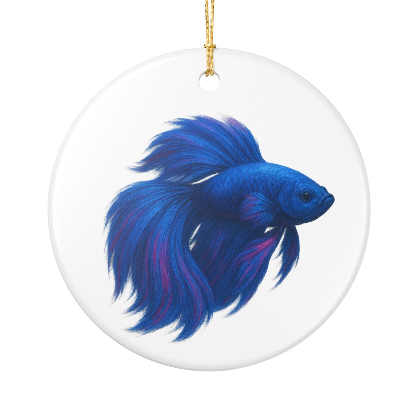 Electric Flow Betta Ornament