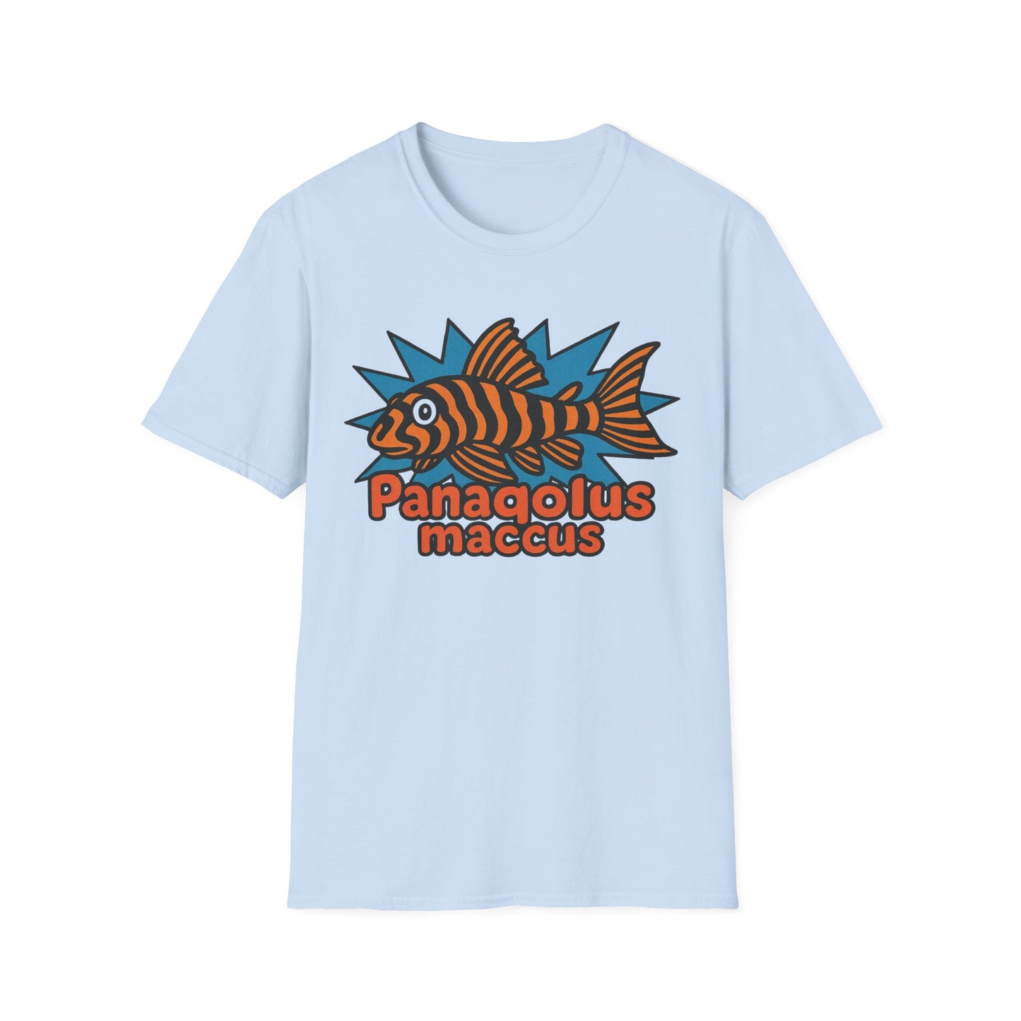 Retro Aquarium Tee – Clown Pleco Bubble Letter Print