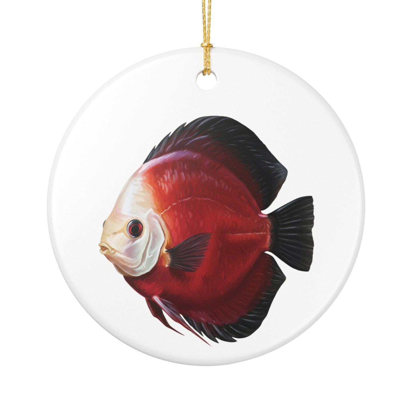 Red Panda Discus Ornament