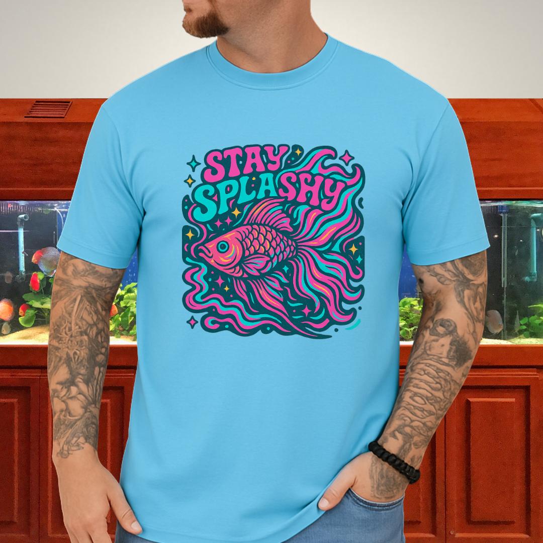 Stay Splashy - Psychedelic Groovy Goldfish