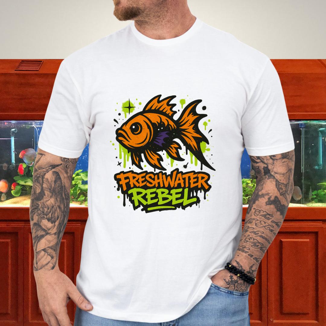 Freshwater Rebel Graffiti Goldfish T-Shirt