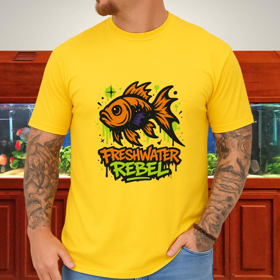 Freshwater Rebel Graffiti Goldfish T-Shirt