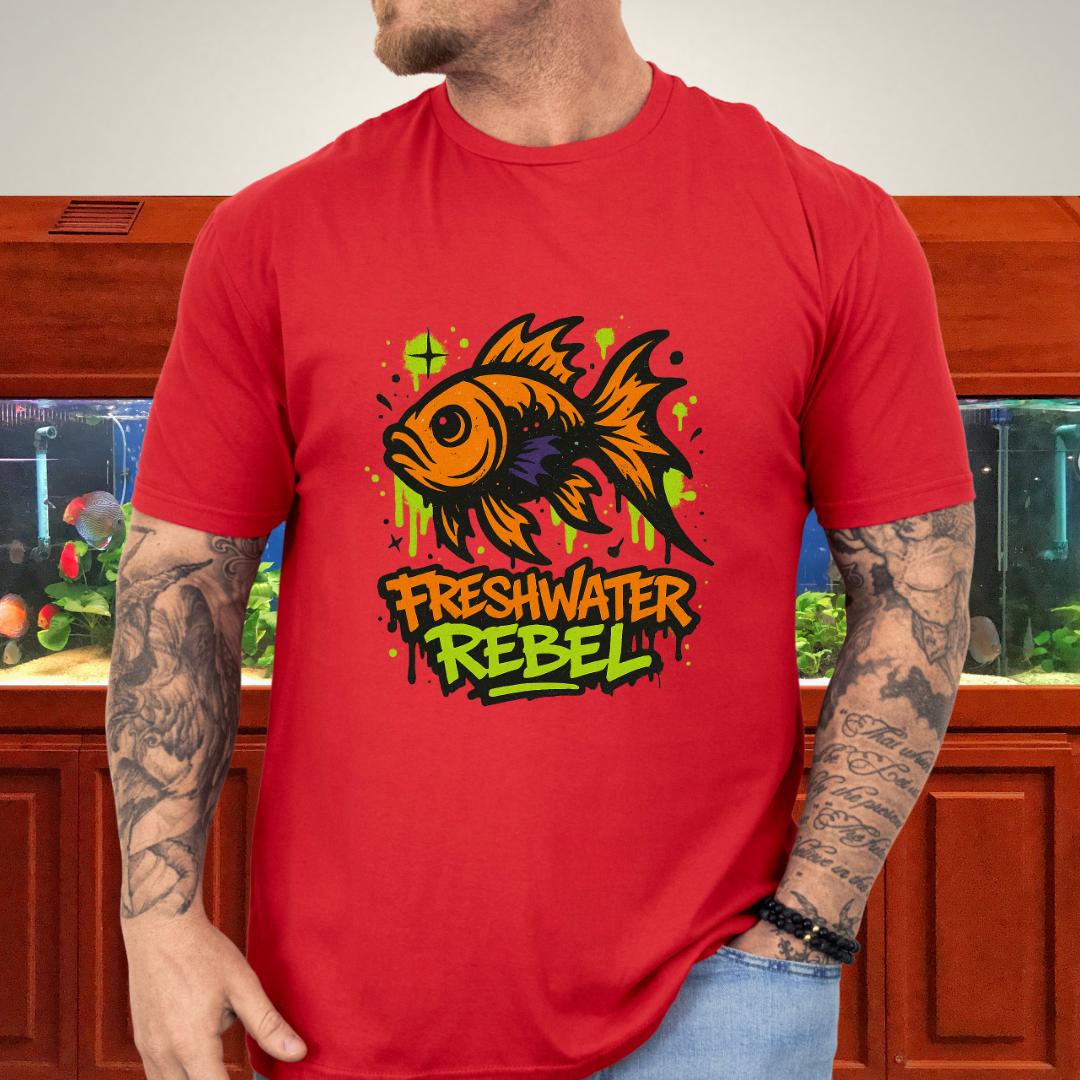 Freshwater Rebel Graffiti Goldfish T-Shirt