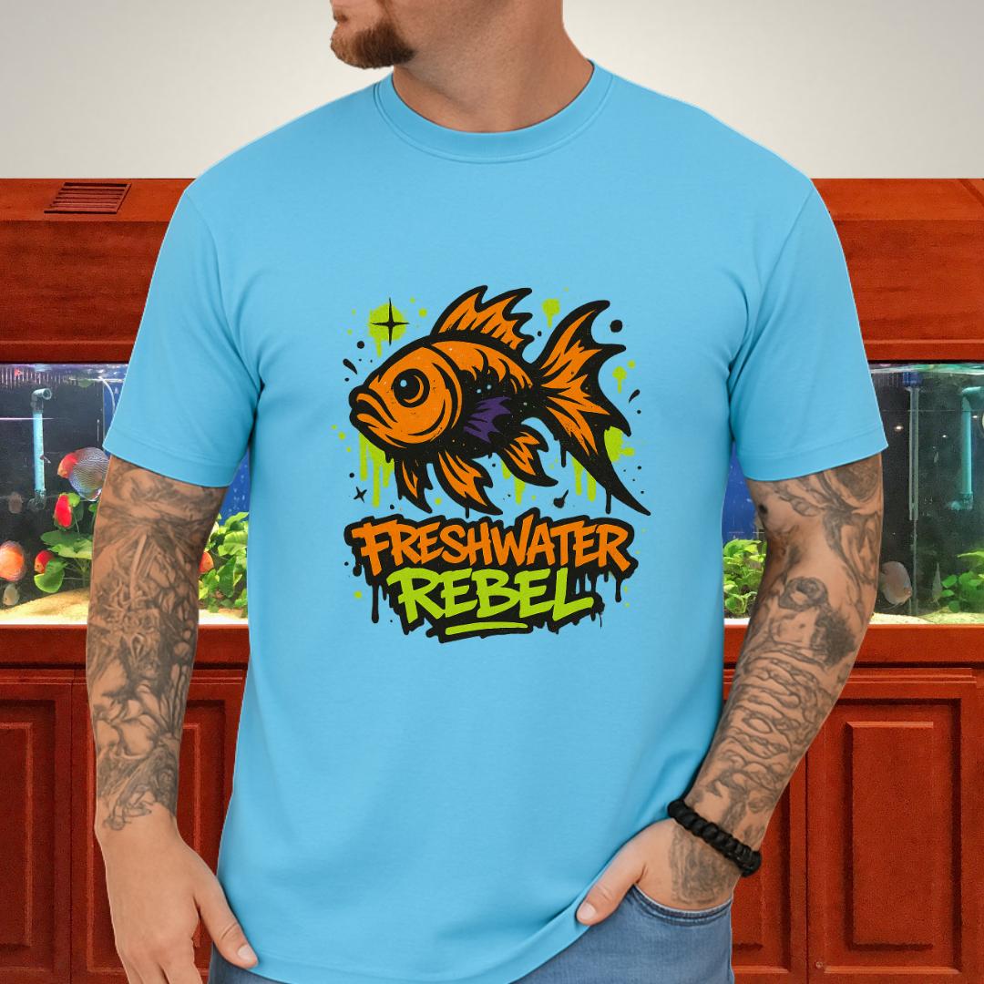 Freshwater Rebel Graffiti Goldfish T-Shirt