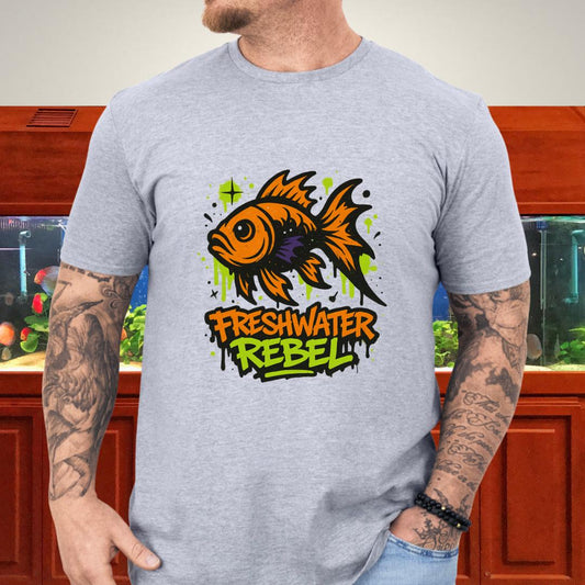 Freshwater Rebel Graffiti Goldfish T-Shirt