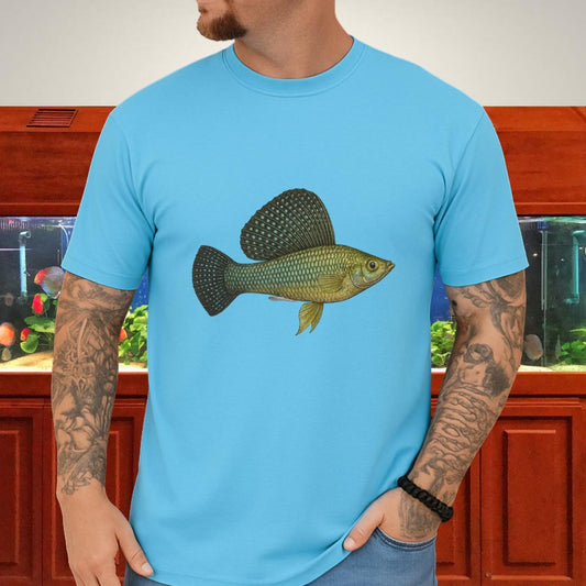 Sailfin Molly Iridescent Showcase T-Shirt (Poecilia velifera)