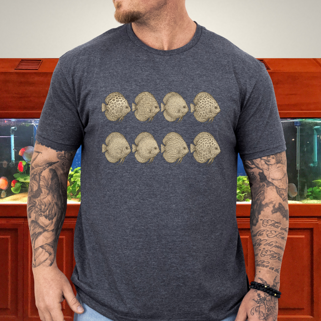Stendker Discus Sketch Art T-Shirt