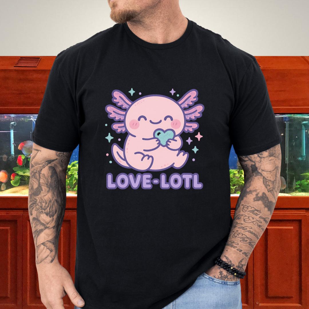 Love-Lotl Kawaii Axolotl Pastel T-Shirt