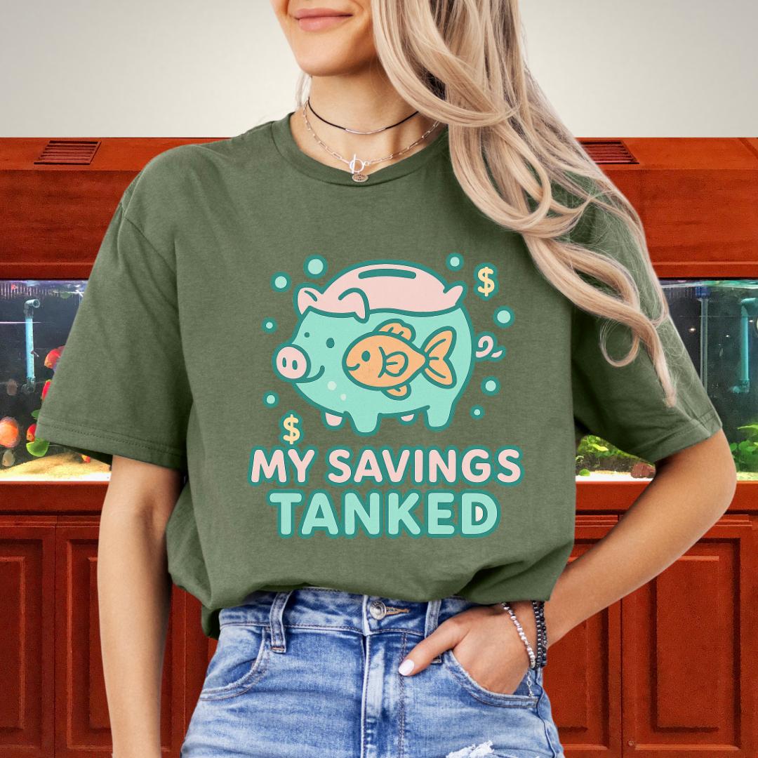 My Savings Tanked T-Shirt