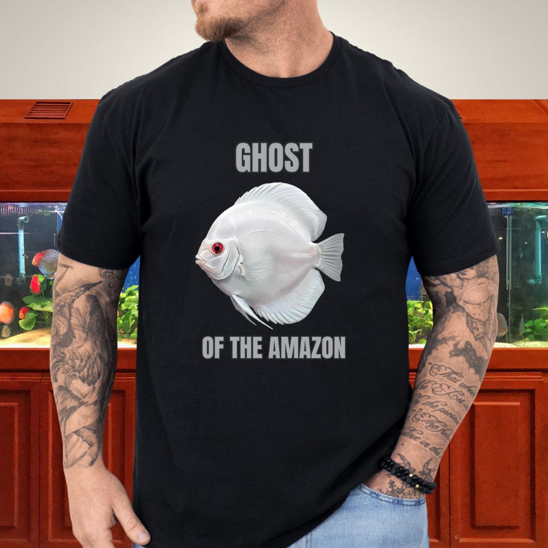 Ghost of the Amazon – Snow White Discus Tee-T-Shirt-Fish & Friends Tees