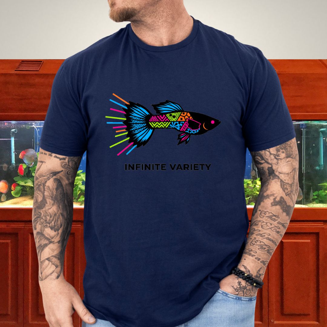 Infinite Variety Geometric Guppy Tee