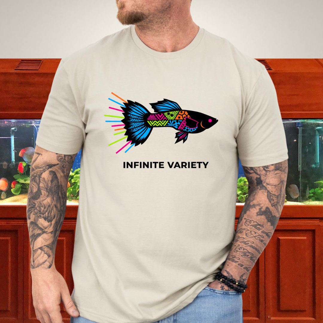 Infinite Variety Geometric Guppy Tee
