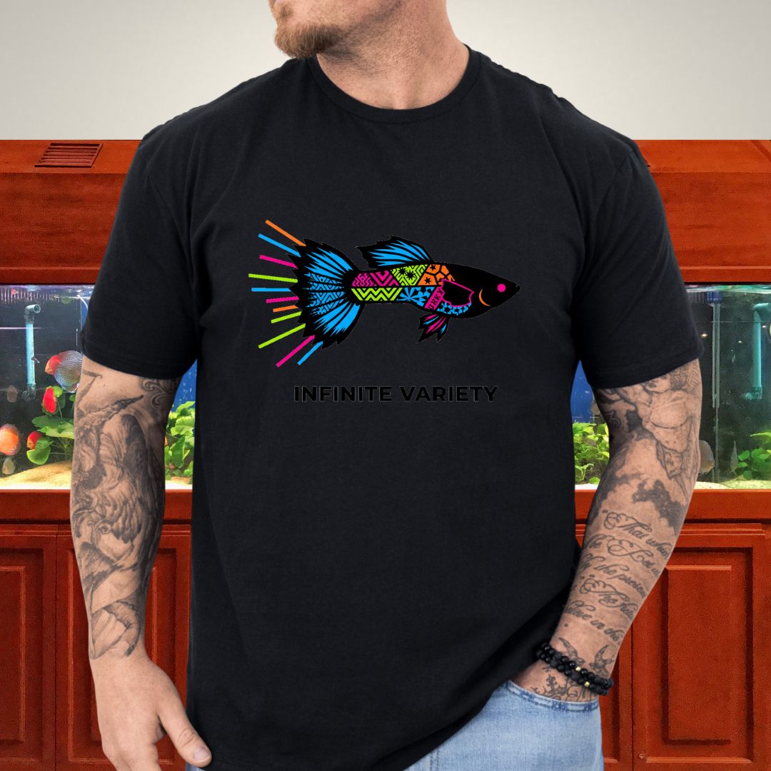 Infinite Variety Geometric Guppy Tee