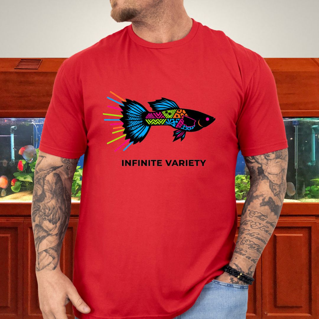 Infinite Variety Geometric Guppy Tee
