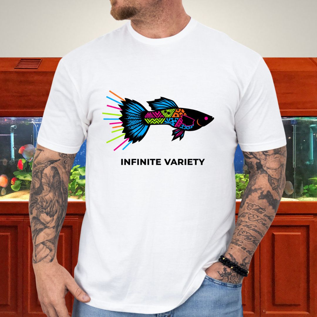 Infinite Variety Geometric Guppy Tee