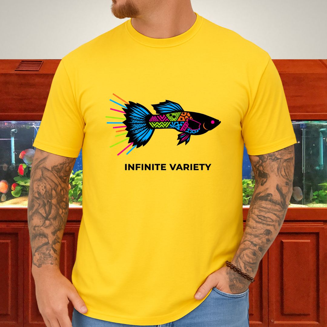 Infinite Variety Geometric Guppy Tee