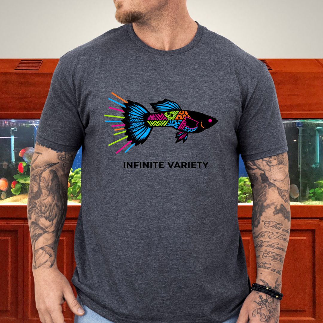 Infinite Variety Geometric Guppy Tee