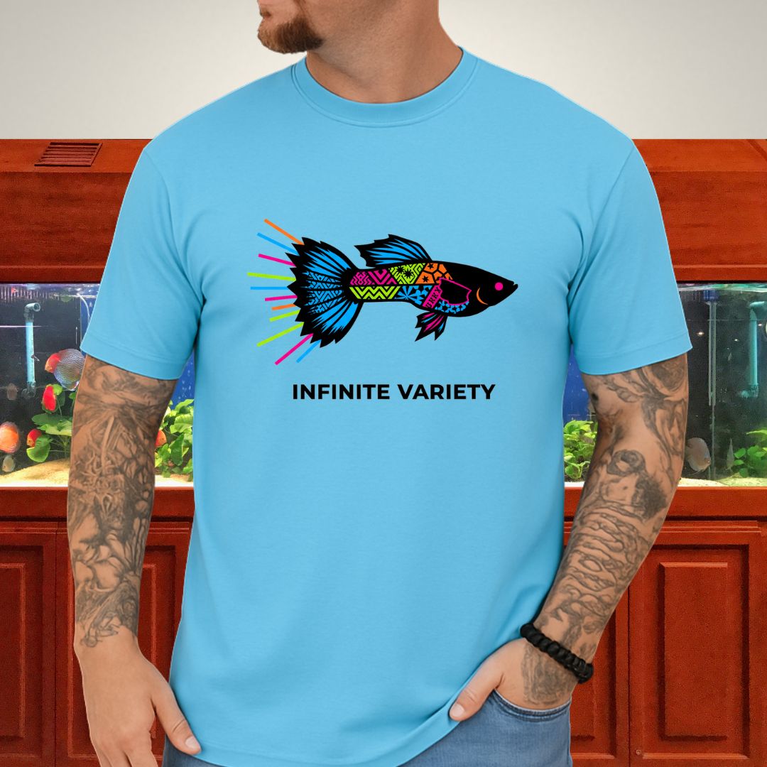 Infinite Variety Geometric Guppy Tee