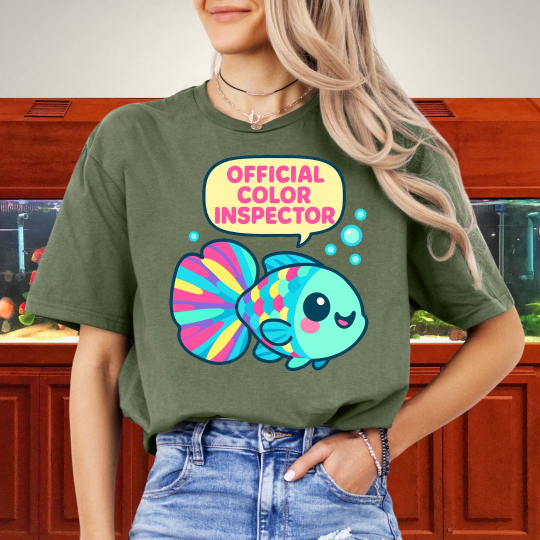 Official Color Inspector Kawaii Guppy Tee