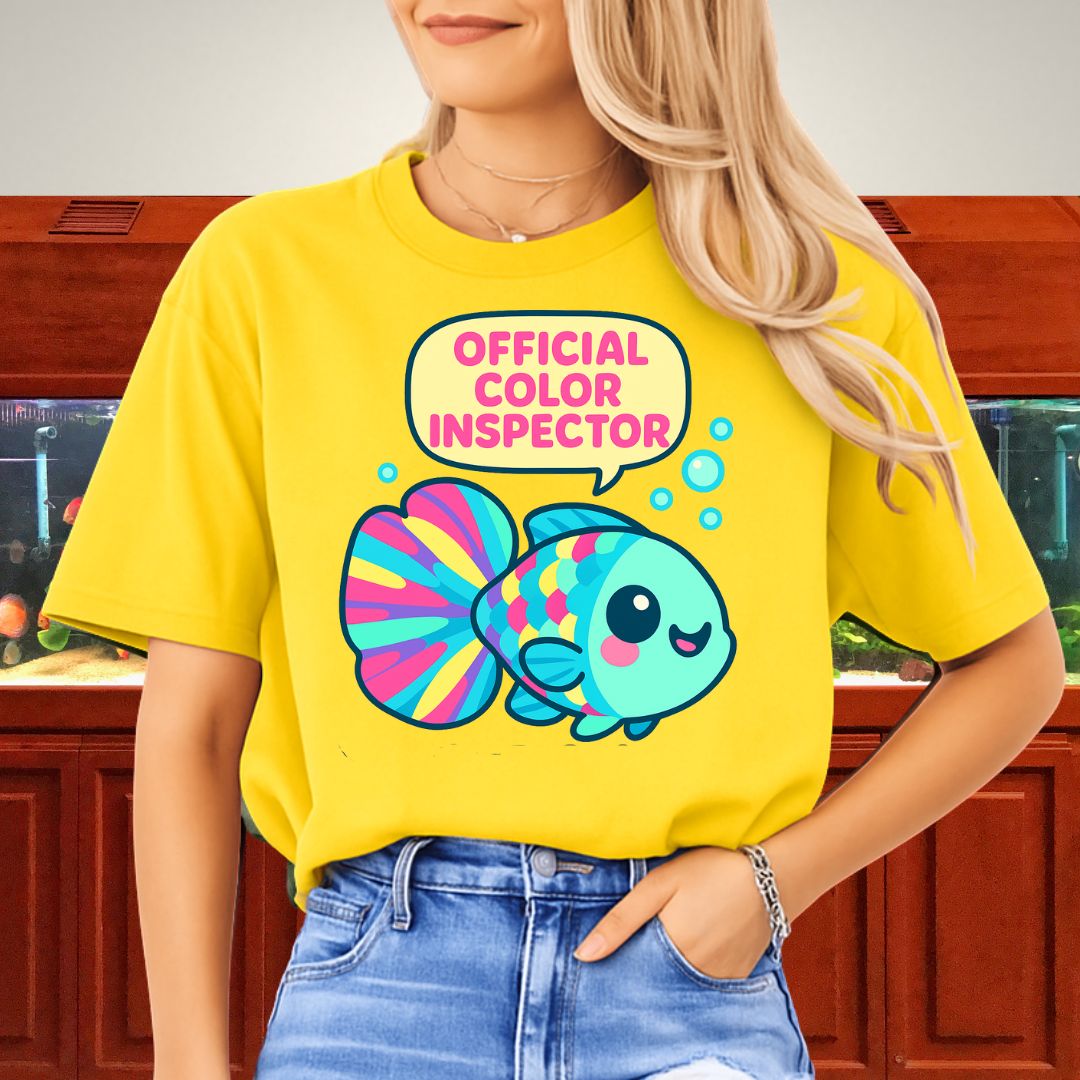 Official Color Inspector Kawaii Guppy Tee