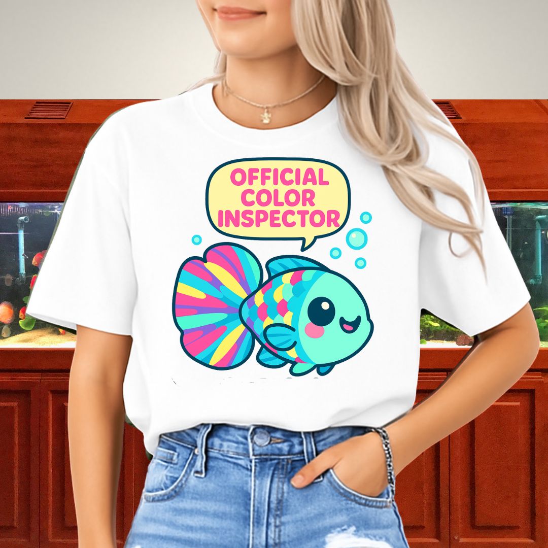 Official Color Inspector Kawaii Guppy Tee