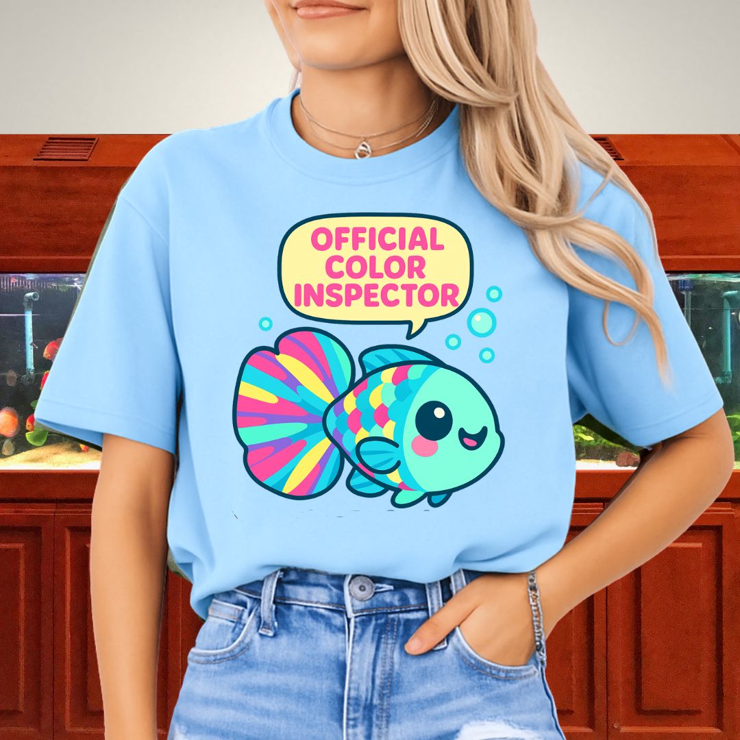 Official Color Inspector Kawaii Guppy Tee
