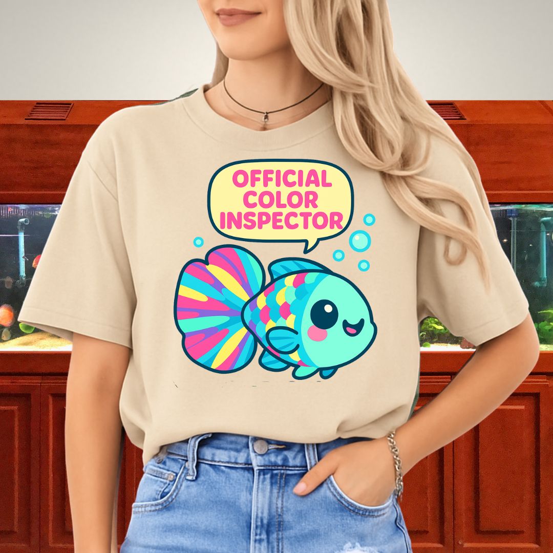 Official Color Inspector Kawaii Guppy Tee