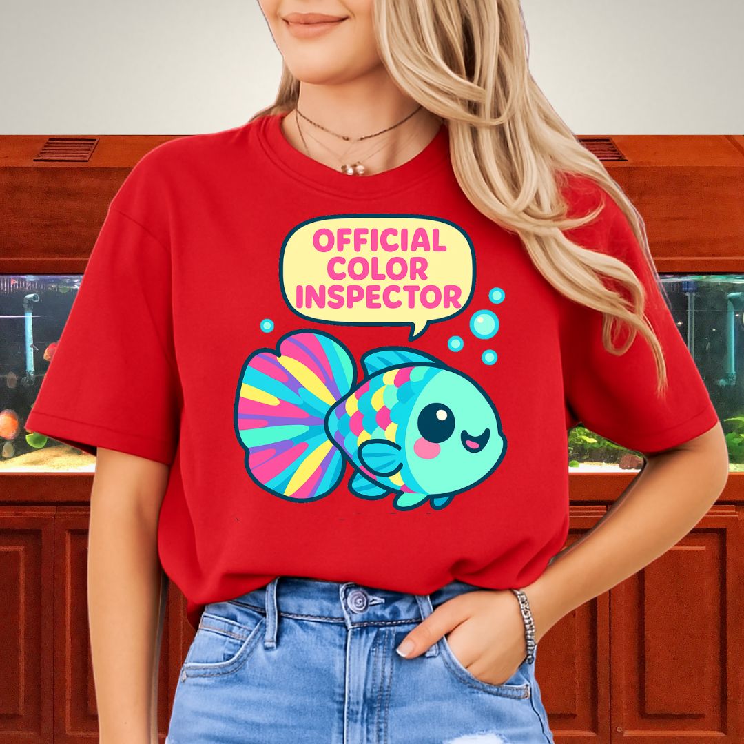 Official Color Inspector Kawaii Guppy Tee