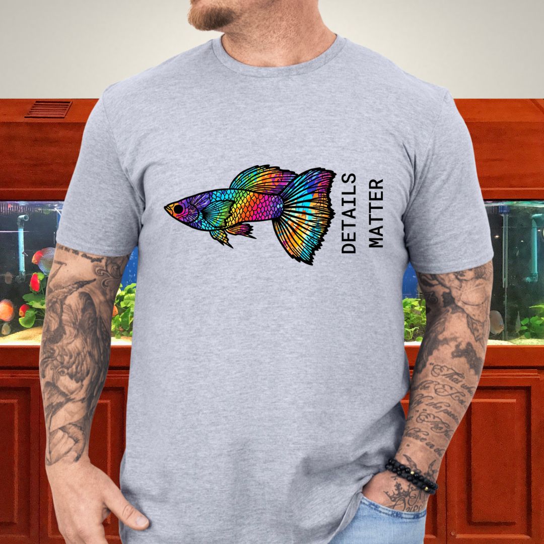Details Matter Double Exposure Guppy Tee