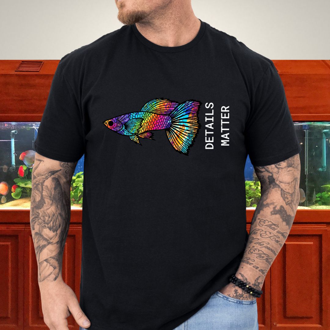 Details Matter Double Exposure Guppy Tee