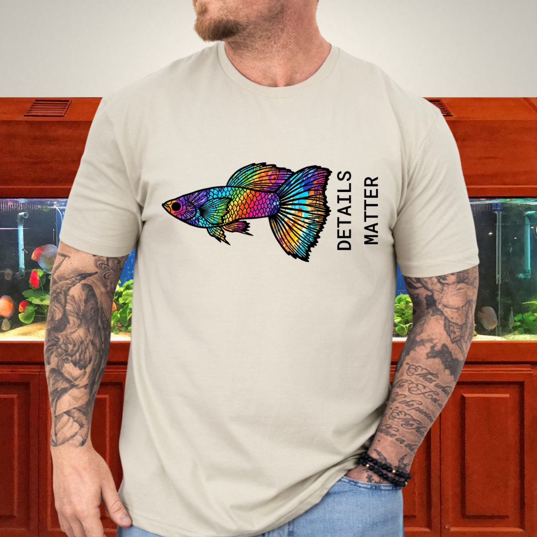 Details Matter Double Exposure Guppy Tee