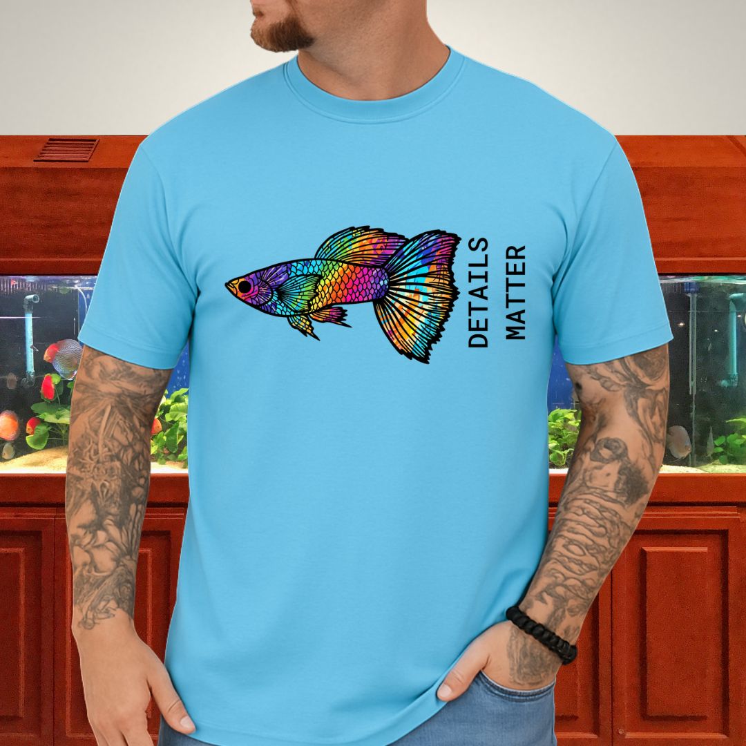 Details Matter Double Exposure Guppy Tee