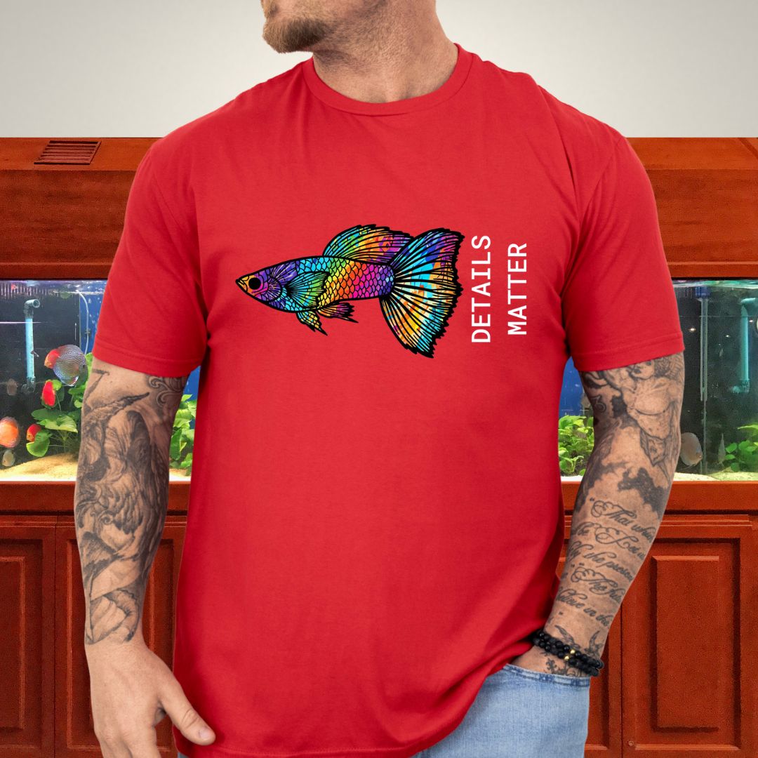 Details Matter Double Exposure Guppy Tee