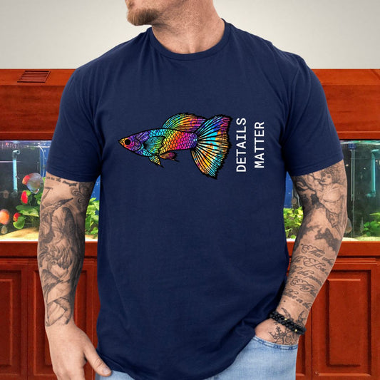 Details Matter Double Exposure Guppy Tee