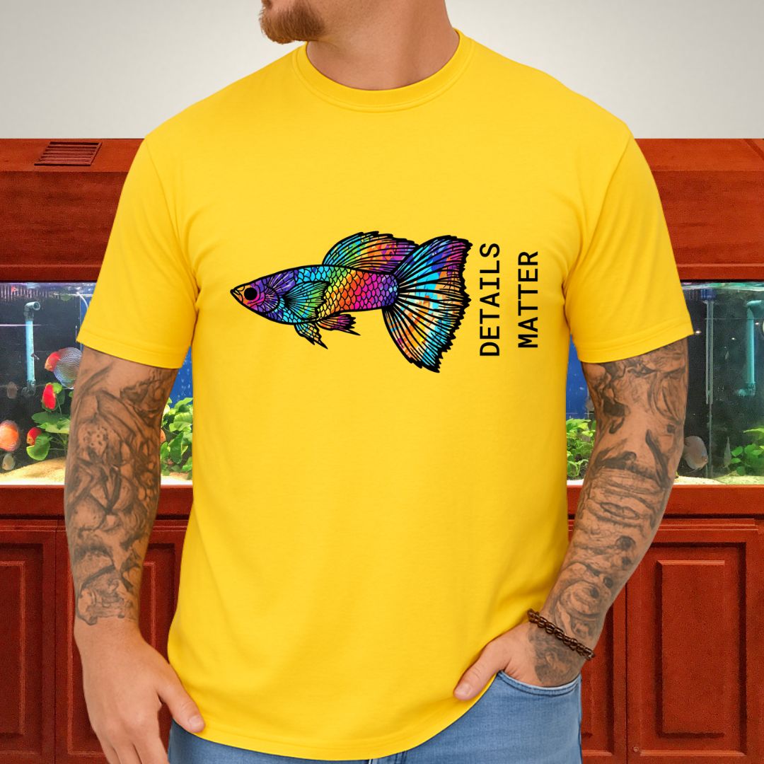 Details Matter Double Exposure Guppy Tee