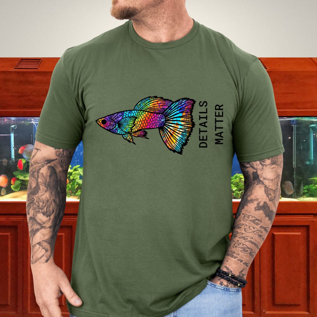Details Matter Double Exposure Guppy Tee