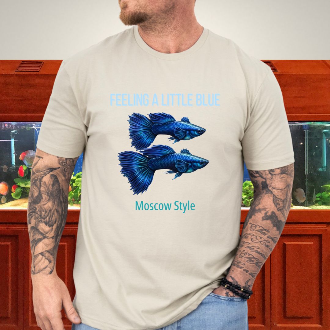Feeling a Little Blue - Moscow Style Tee