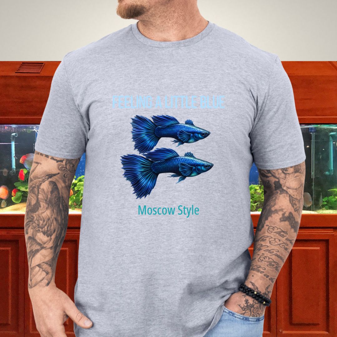 Feeling a Little Blue - Moscow Style Tee