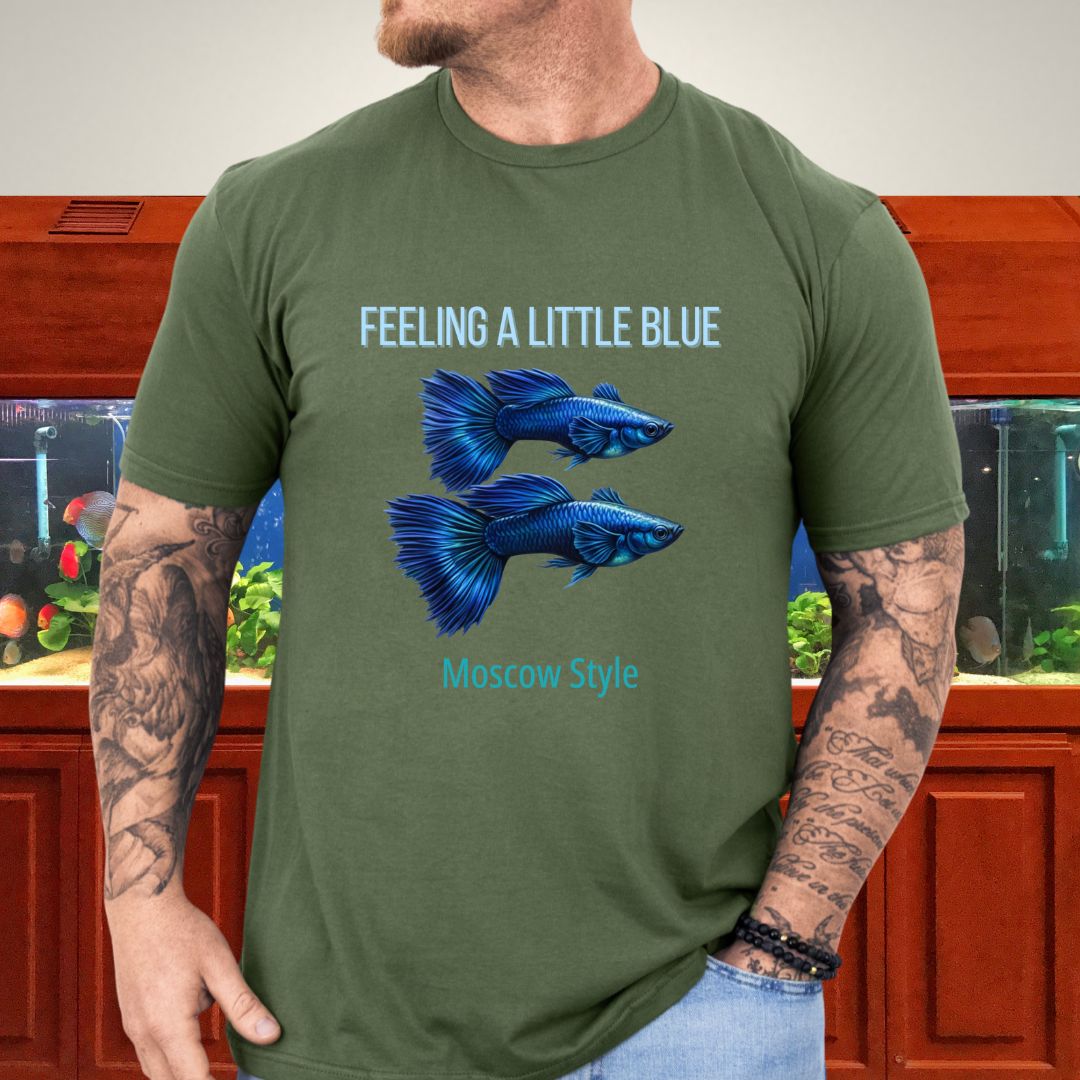 Feeling a Little Blue - Moscow Style Tee