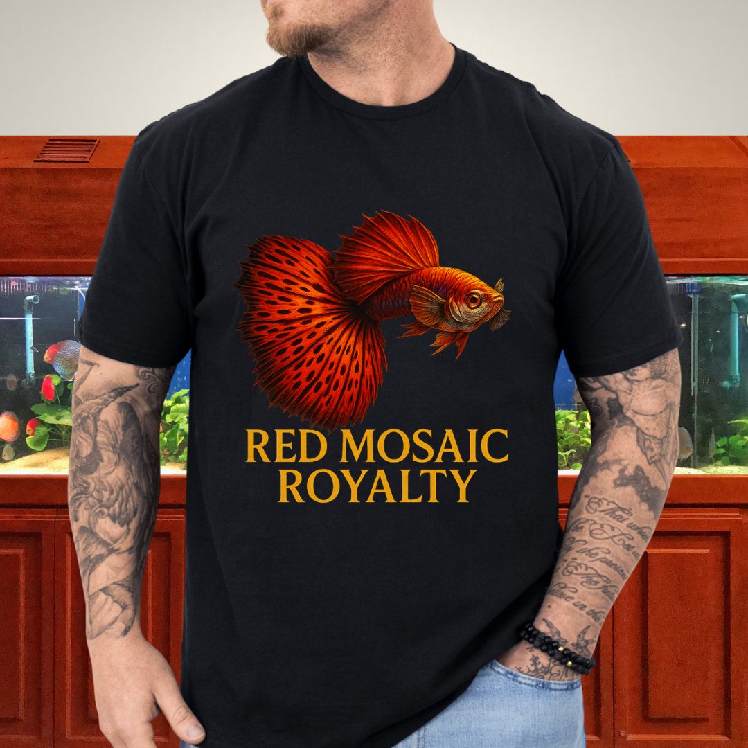 Red Mosaic Royalty - Guppy Tee