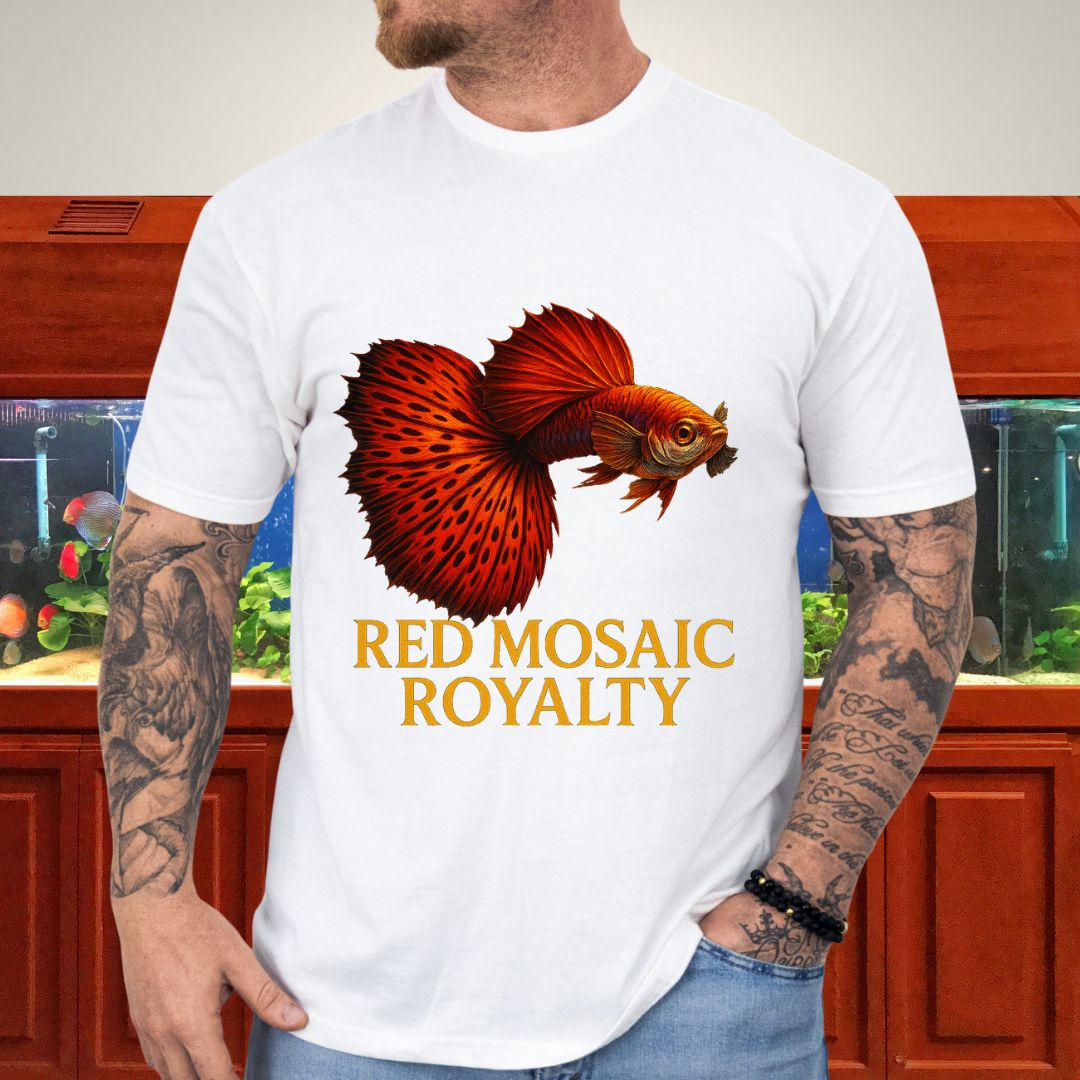 Red Mosaic Royalty - Guppy Tee