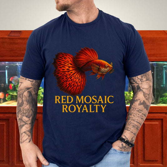 Red Mosaic Royalty - Guppy Tee
