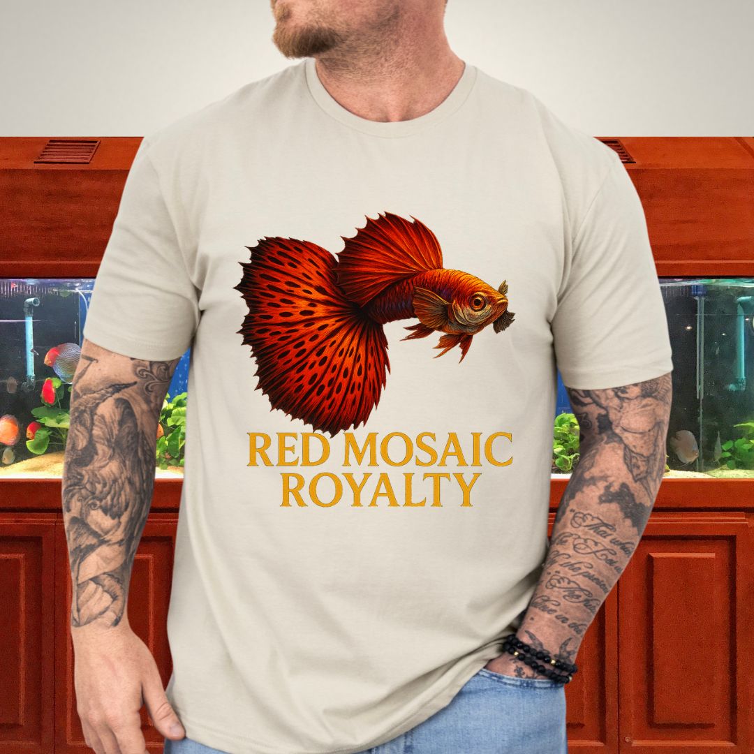 Red Mosaic Royalty - Guppy Tee