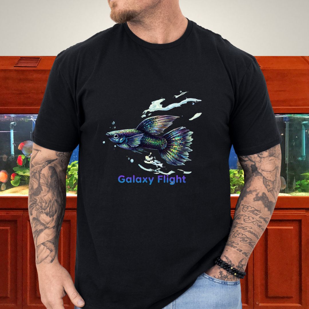 Galaxy Flight – Dumbo Ear Guppy Tee