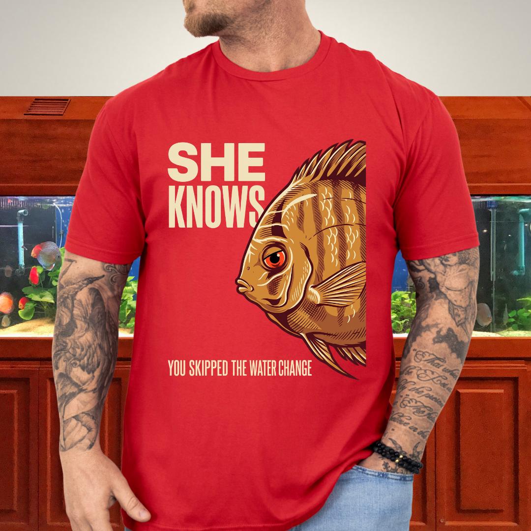 She Knows You Skipped The Water Change