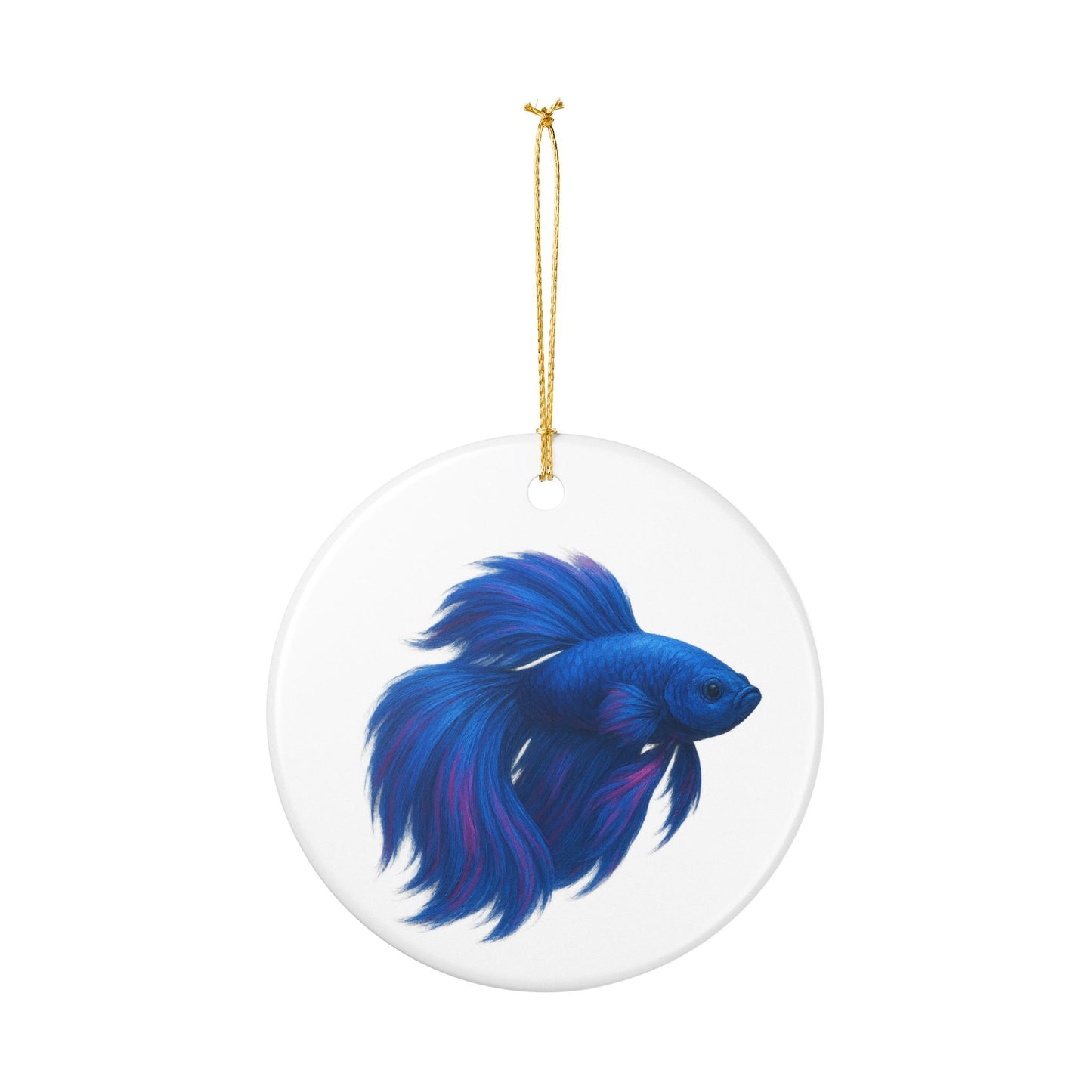 Electric Flow Betta Ornament